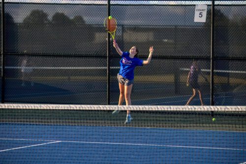 7th & 8th grade tennis vs Center 10-28-25